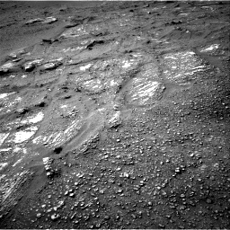 Nasa's Mars rover Curiosity acquired this image using its Right Navigation Camera on Sol 2422, at drive 2806, site number 75