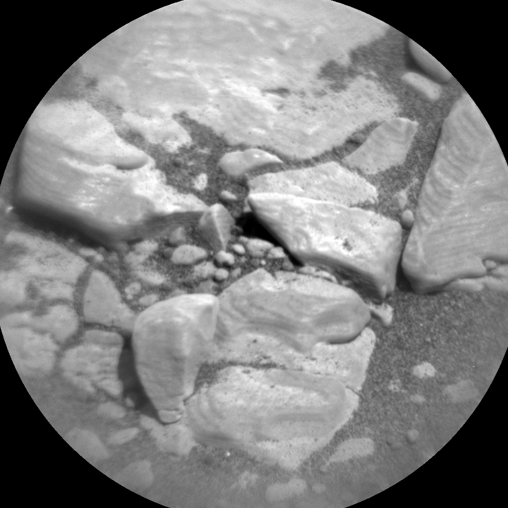Nasa's Mars rover Curiosity acquired this image using its Chemistry & Camera (ChemCam) on Sol 2430, at drive 0, site number 76