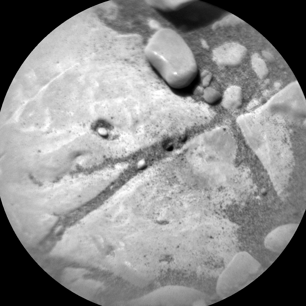 Nasa's Mars rover Curiosity acquired this image using its Chemistry & Camera (ChemCam) on Sol 2431, at drive 0, site number 76