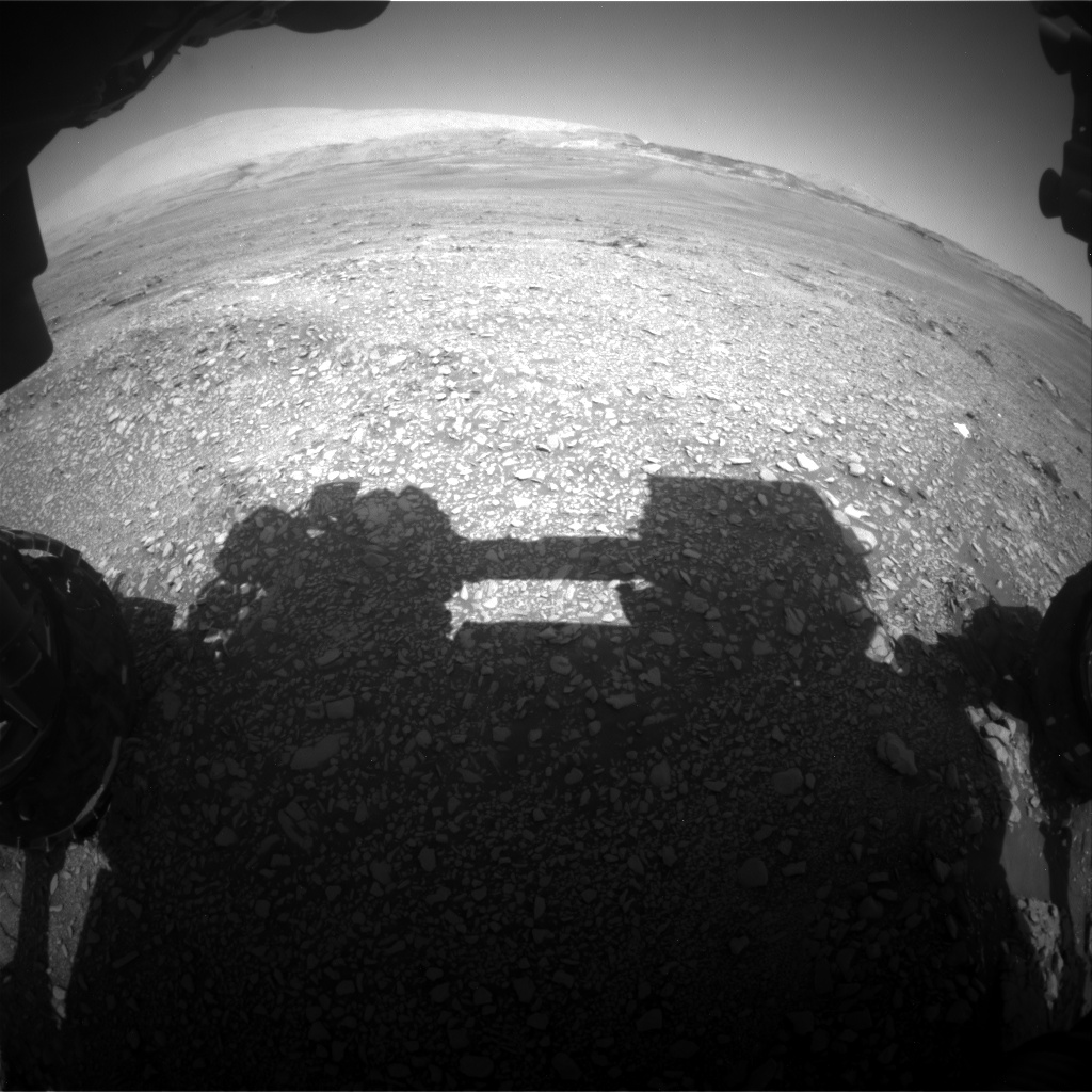 Nasa's Mars rover Curiosity acquired this image using its Front Hazard Avoidance Camera (Front Hazcam) on Sol 2432, at drive 274, site number 76