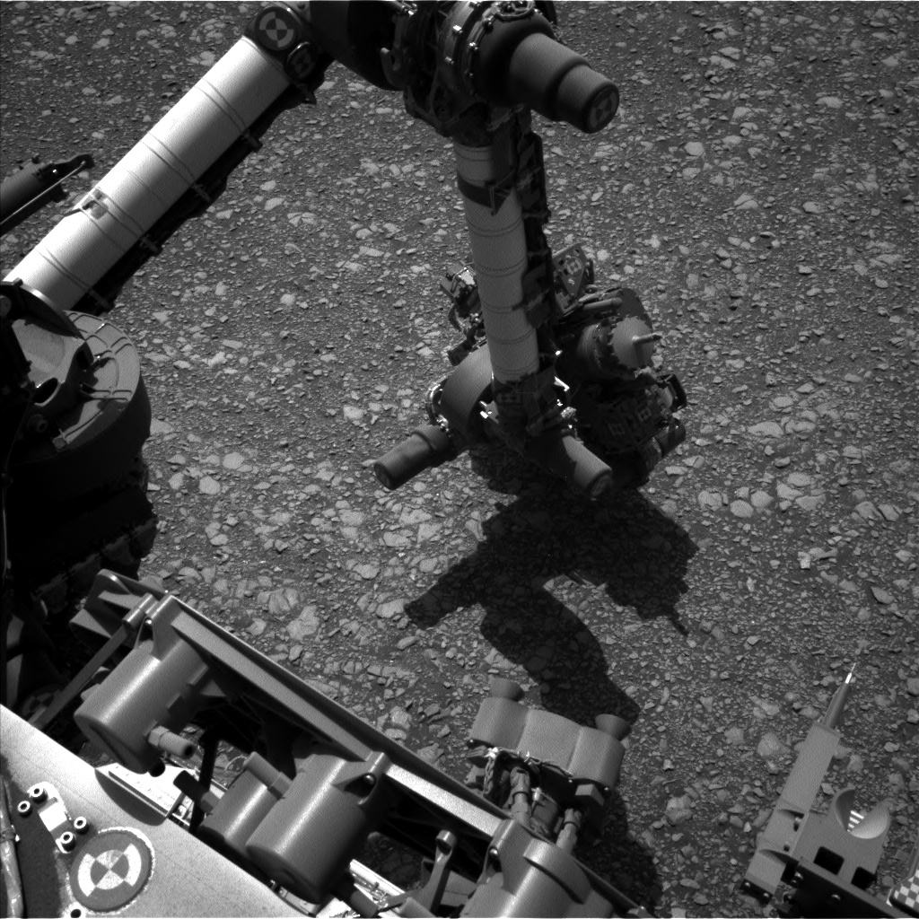 Nasa's Mars rover Curiosity acquired this image using its Left Navigation Camera on Sol 2432, at drive 0, site number 76