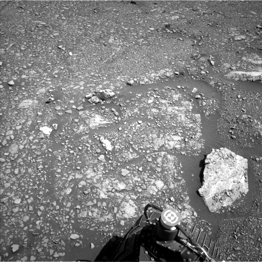 Nasa's Mars rover Curiosity acquired this image using its Left Navigation Camera on Sol 2432, at drive 274, site number 76