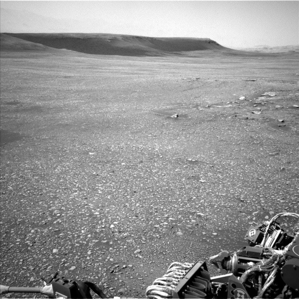 Nasa's Mars rover Curiosity acquired this image using its Left Navigation Camera on Sol 2432, at drive 274, site number 76