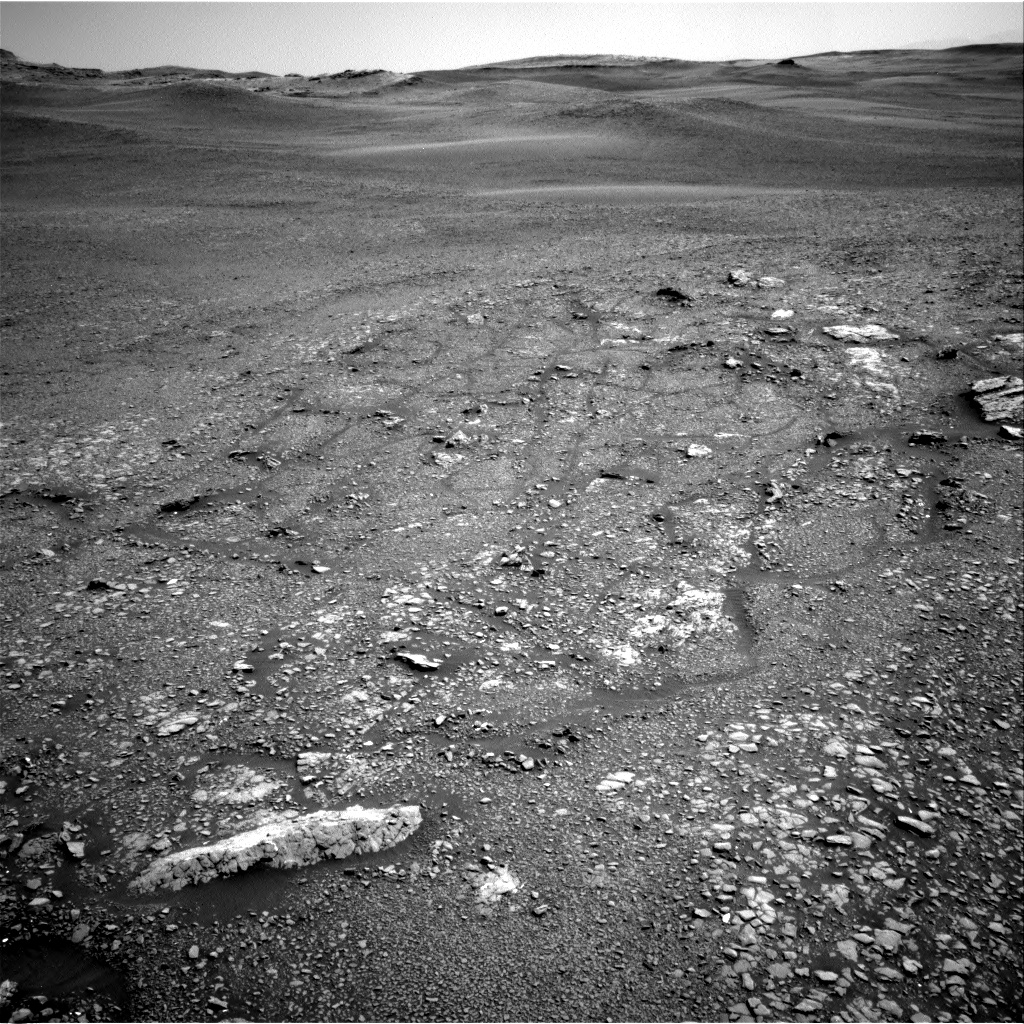 Nasa's Mars rover Curiosity acquired this image using its Right Navigation Camera on Sol 2432, at drive 274, site number 76