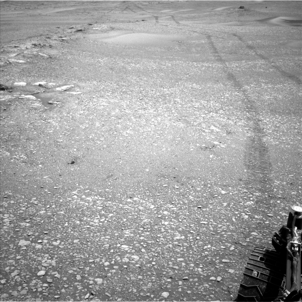 Nasa's Mars rover Curiosity acquired this image using its Left Navigation Camera on Sol 2433, at drive 274, site number 76