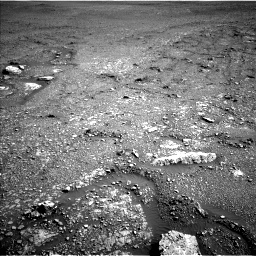 Nasa's Mars rover Curiosity acquired this image using its Left Navigation Camera on Sol 2434, at drive 280, site number 76