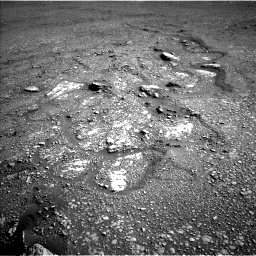 Nasa's Mars rover Curiosity acquired this image using its Left Navigation Camera on Sol 2434, at drive 304, site number 76