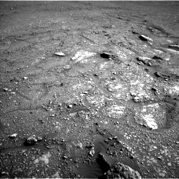 Nasa's Mars rover Curiosity acquired this image using its Left Navigation Camera on Sol 2434, at drive 310, site number 76