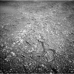 Nasa's Mars rover Curiosity acquired this image using its Left Navigation Camera on Sol 2434, at drive 370, site number 76