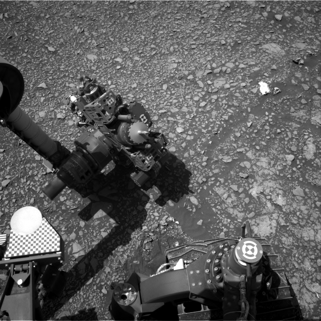 Nasa's Mars rover Curiosity acquired this image using its Right Navigation Camera on Sol 2434, at drive 274, site number 76