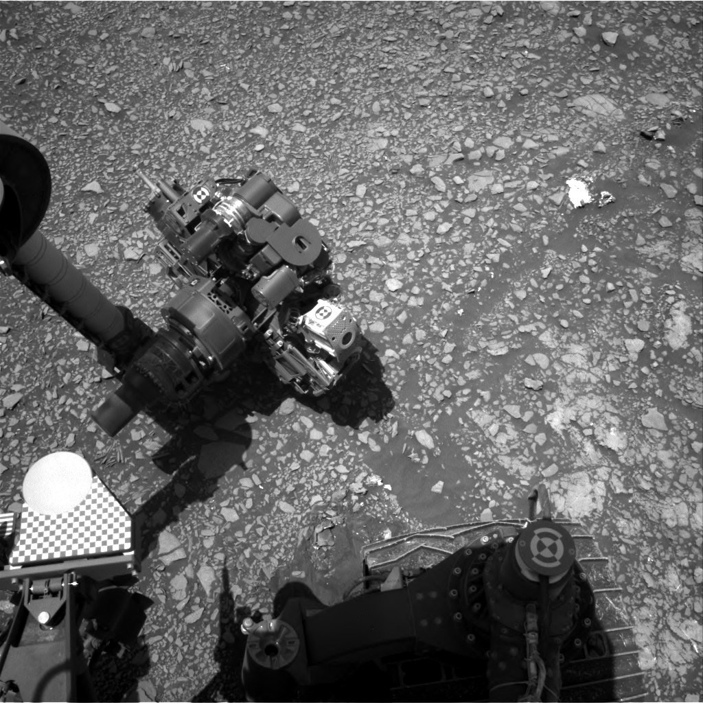 Nasa's Mars rover Curiosity acquired this image using its Right Navigation Camera on Sol 2434, at drive 274, site number 76