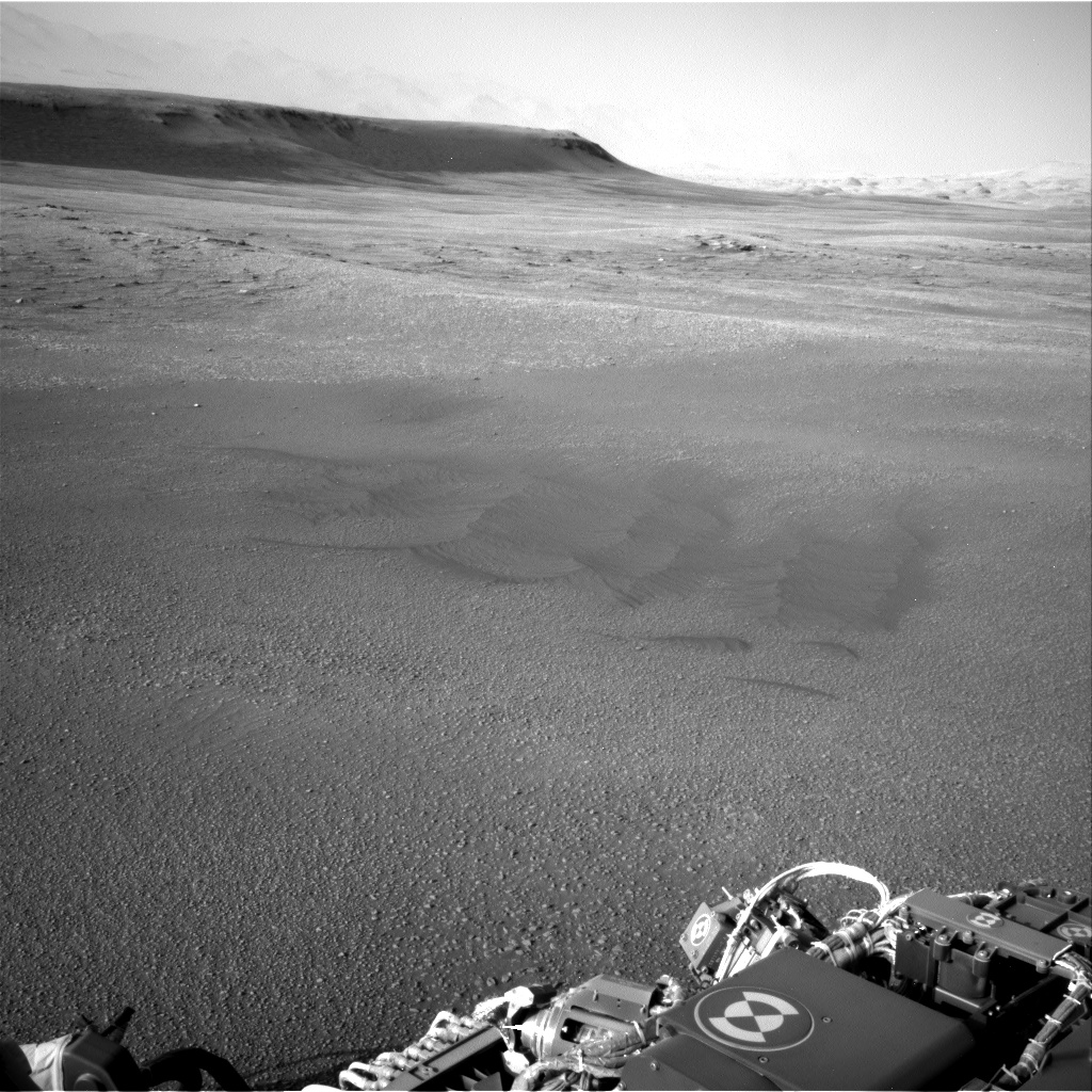 Nasa's Mars rover Curiosity acquired this image using its Right Navigation Camera on Sol 2434, at drive 568, site number 76