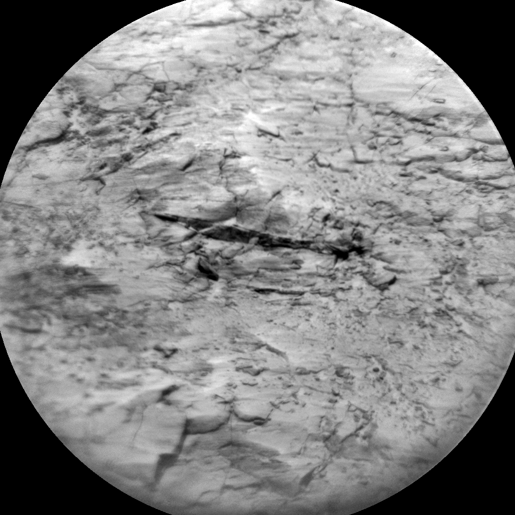 Nasa's Mars rover Curiosity acquired this image using its Chemistry & Camera (ChemCam) on Sol 2435, at drive 568, site number 76