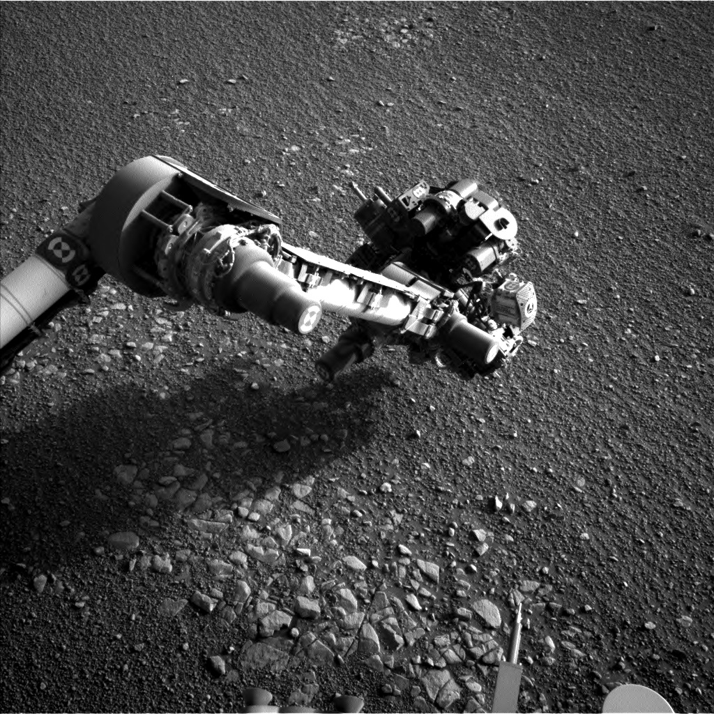 Nasa's Mars rover Curiosity acquired this image using its Left Navigation Camera on Sol 2437, at drive 832, site number 76
