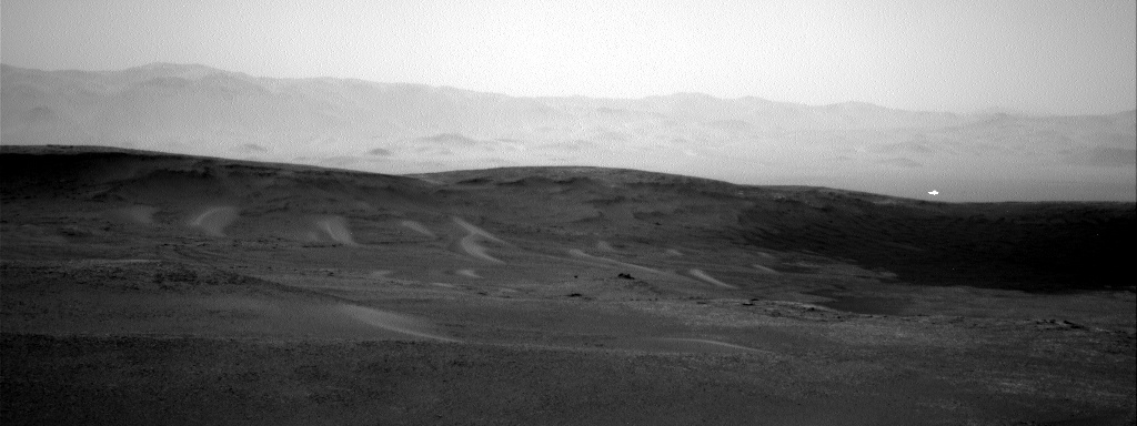 NASA's Mars rover Curiosity acquired this image using its Right Navigation Cameras (Navcams) on Sol 2438
