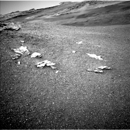 Nasa's Mars rover Curiosity acquired this image using its Left Navigation Camera on Sol 2439, at drive 928, site number 76