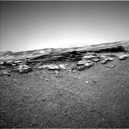 Nasa's Mars rover Curiosity acquired this image using its Left Navigation Camera on Sol 2439, at drive 934, site number 76