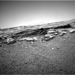 Nasa's Mars rover Curiosity acquired this image using its Left Navigation Camera on Sol 2439, at drive 940, site number 76