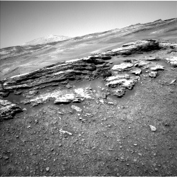 Nasa's Mars rover Curiosity acquired this image using its Left Navigation Camera on Sol 2439, at drive 952, site number 76