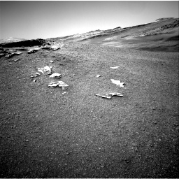 Nasa's Mars rover Curiosity acquired this image using its Right Navigation Camera on Sol 2439, at drive 916, site number 76