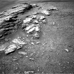 Nasa's Mars rover Curiosity acquired this image using its Right Navigation Camera on Sol 2439, at drive 970, site number 76