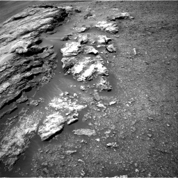 Nasa's Mars rover Curiosity acquired this image using its Right Navigation Camera on Sol 2439, at drive 976, site number 76