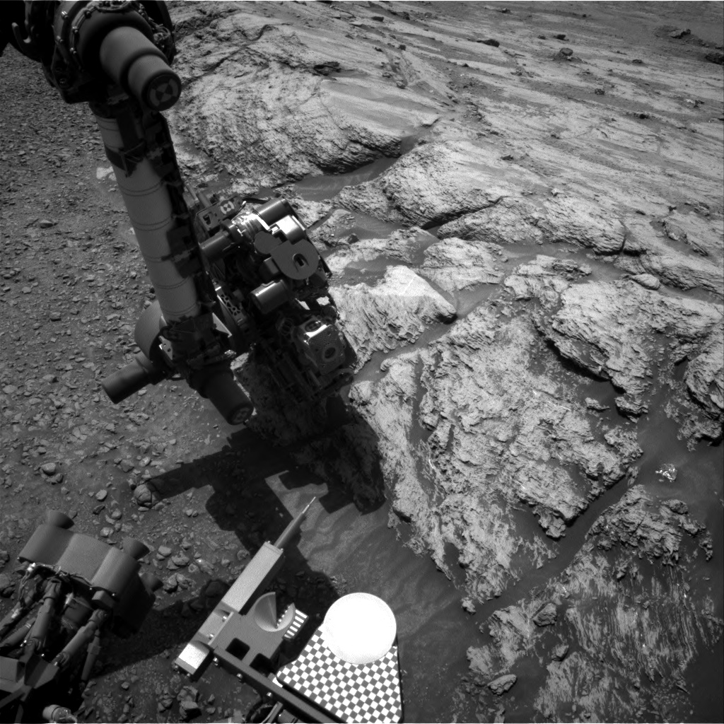 Nasa's Mars rover Curiosity acquired this image using its Right Navigation Camera on Sol 2444, at drive 988, site number 76