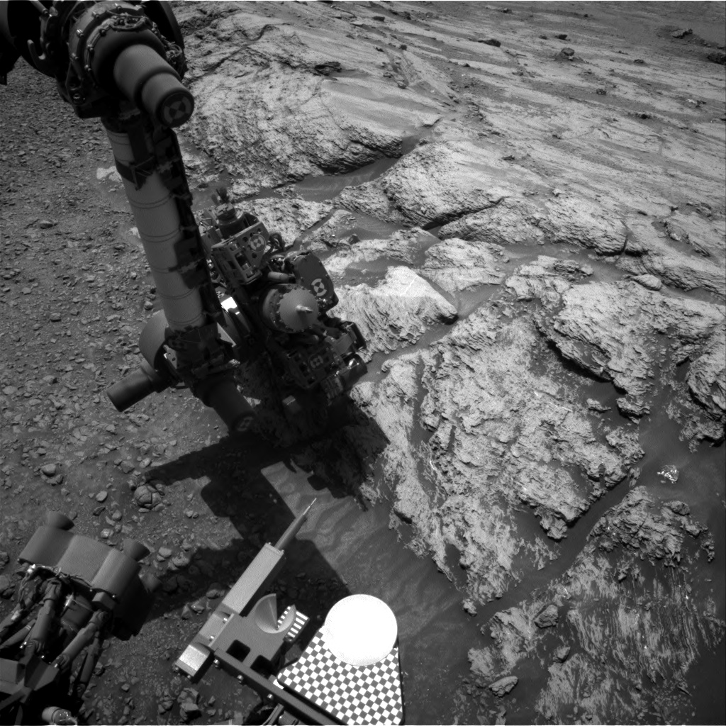 Nasa's Mars rover Curiosity acquired this image using its Right Navigation Camera on Sol 2444, at drive 988, site number 76