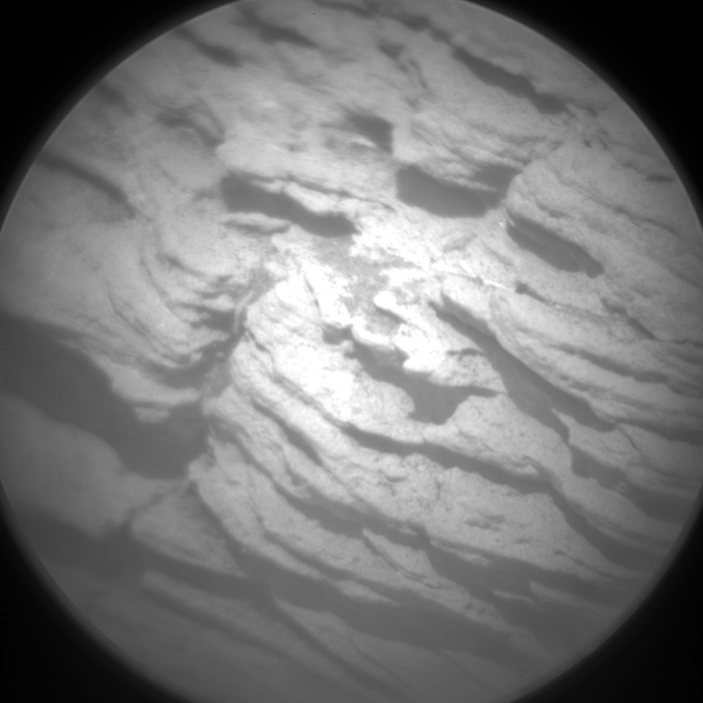 Nasa's Mars rover Curiosity acquired this image using its Chemistry & Camera (ChemCam) on Sol 2446, at drive 988, site number 76
