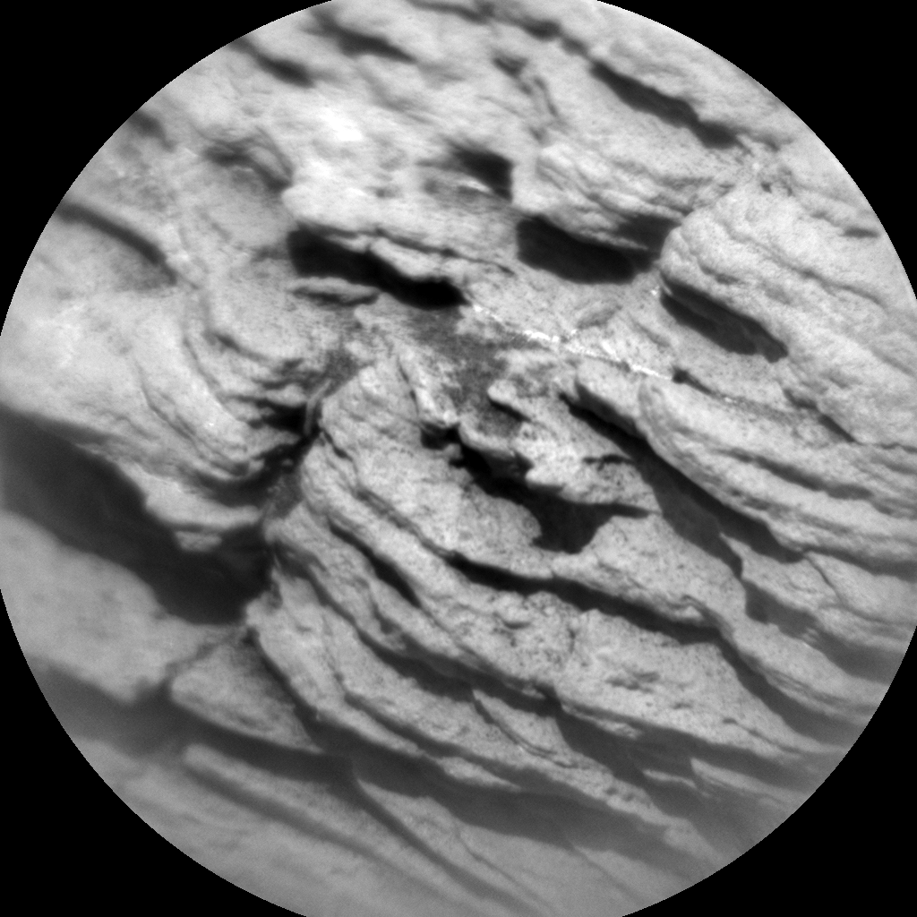 Nasa's Mars rover Curiosity acquired this image using its Chemistry & Camera (ChemCam) on Sol 2446, at drive 988, site number 76