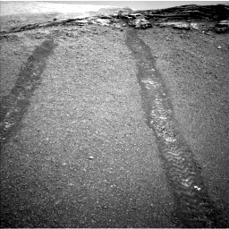 Nasa's Mars rover Curiosity acquired this image using its Left Navigation Camera on Sol 2447, at drive 1030, site number 76