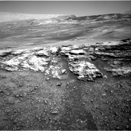 Nasa's Mars rover Curiosity acquired this image using its Right Navigation Camera on Sol 2447, at drive 1000, site number 76