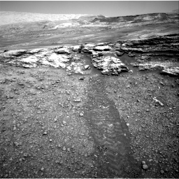Nasa's Mars rover Curiosity acquired this image using its Right Navigation Camera on Sol 2447, at drive 1006, site number 76