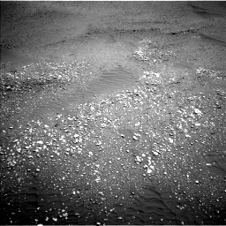 Nasa's Mars rover Curiosity acquired this image using its Left Navigation Camera on Sol 2448, at drive 1258, site number 76