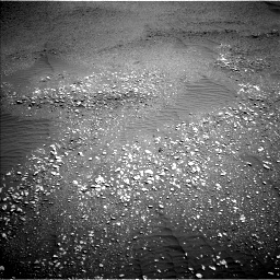 Nasa's Mars rover Curiosity acquired this image using its Left Navigation Camera on Sol 2448, at drive 1264, site number 76