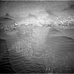 Nasa's Mars rover Curiosity acquired this image using its Left Navigation Camera on Sol 2448, at drive 1282, site number 76