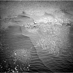 Nasa's Mars rover Curiosity acquired this image using its Left Navigation Camera on Sol 2448, at drive 1288, site number 76