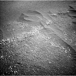 Nasa's Mars rover Curiosity acquired this image using its Left Navigation Camera on Sol 2449, at drive 1312, site number 76