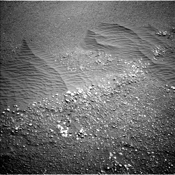 Nasa's Mars rover Curiosity acquired this image using its Left Navigation Camera on Sol 2449, at drive 1318, site number 76