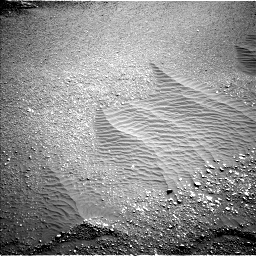 Nasa's Mars rover Curiosity acquired this image using its Left Navigation Camera on Sol 2449, at drive 1330, site number 76