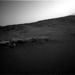Nasa's Mars rover Curiosity acquired this image using its Left Navigation Camera on Sol 2449, at drive 1348, site number 76