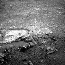 Nasa's Mars rover Curiosity acquired this image using its Left Navigation Camera on Sol 2449, at drive 1378, site number 76