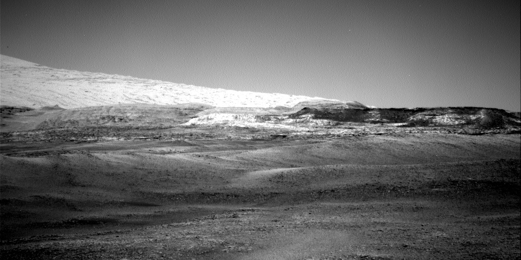 Nasa's Mars rover Curiosity acquired this image using its Right Navigation Camera on Sol 2449, at drive 1300, site number 76