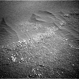 Nasa's Mars rover Curiosity acquired this image using its Right Navigation Camera on Sol 2449, at drive 1318, site number 76