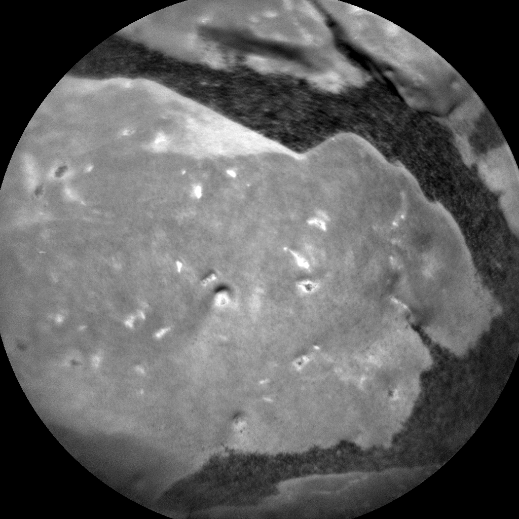 Nasa's Mars rover Curiosity acquired this image using its Chemistry & Camera (ChemCam) on Sol 2449, at drive 1300, site number 76