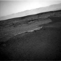 Nasa's Mars rover Curiosity acquired this image using its Left Navigation Camera on Sol 2453, at drive 1396, site number 76