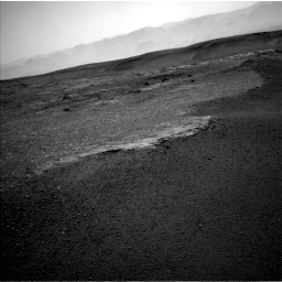Nasa's Mars rover Curiosity acquired this image using its Left Navigation Camera on Sol 2453, at drive 1408, site number 76
