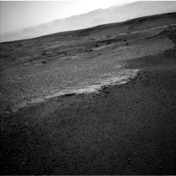 Nasa's Mars rover Curiosity acquired this image using its Left Navigation Camera on Sol 2453, at drive 1414, site number 76