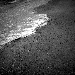 Nasa's Mars rover Curiosity acquired this image using its Left Navigation Camera on Sol 2453, at drive 1450, site number 76