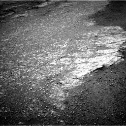 Nasa's Mars rover Curiosity acquired this image using its Left Navigation Camera on Sol 2453, at drive 1462, site number 76